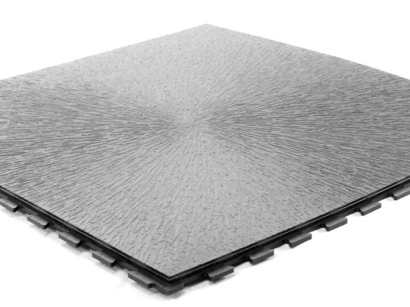 WerkFloor Klick Platte in Schwarz