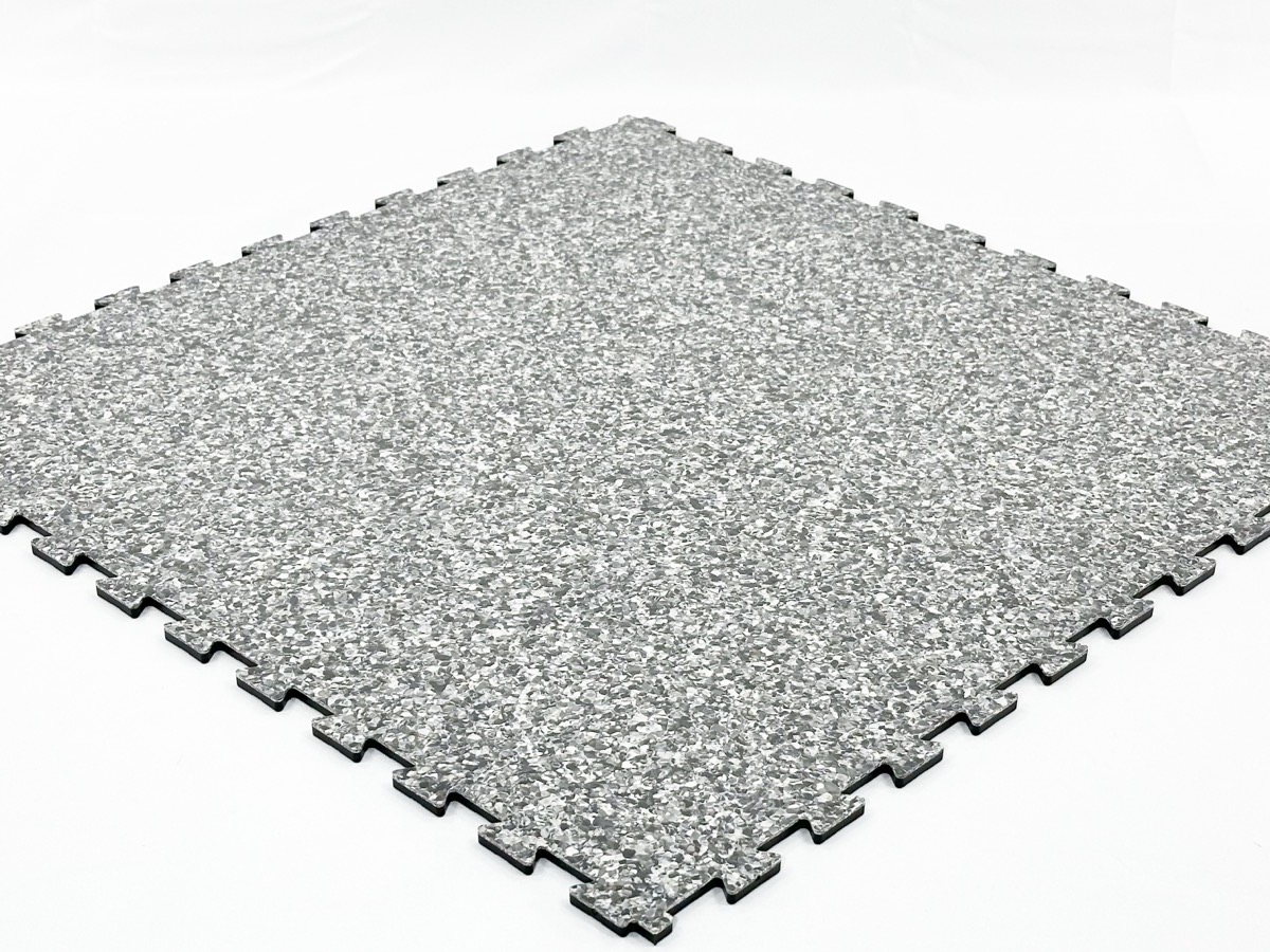 Einzelne WerkFloor Design Puzzle Platte in Carbonoptik